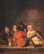 Jan Miense Molenaer Peasants in the Tavern oil painting reproduction